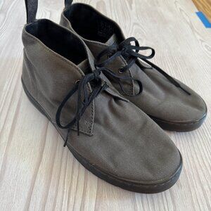 Dr. Martens Mayport Grey Twill Canvas Sneaker